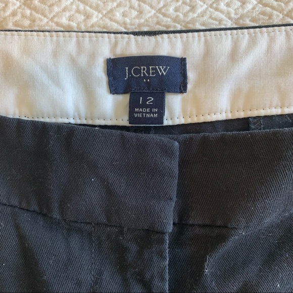 😎 J Crew - Black Shorts 4.5 in inseam Size 12 - Picture 7 of 9